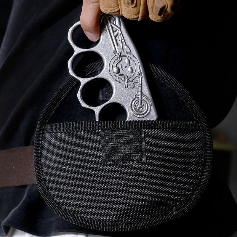 Creative Pattern Outdoor Thickened Zinc Alloy EDC Tool