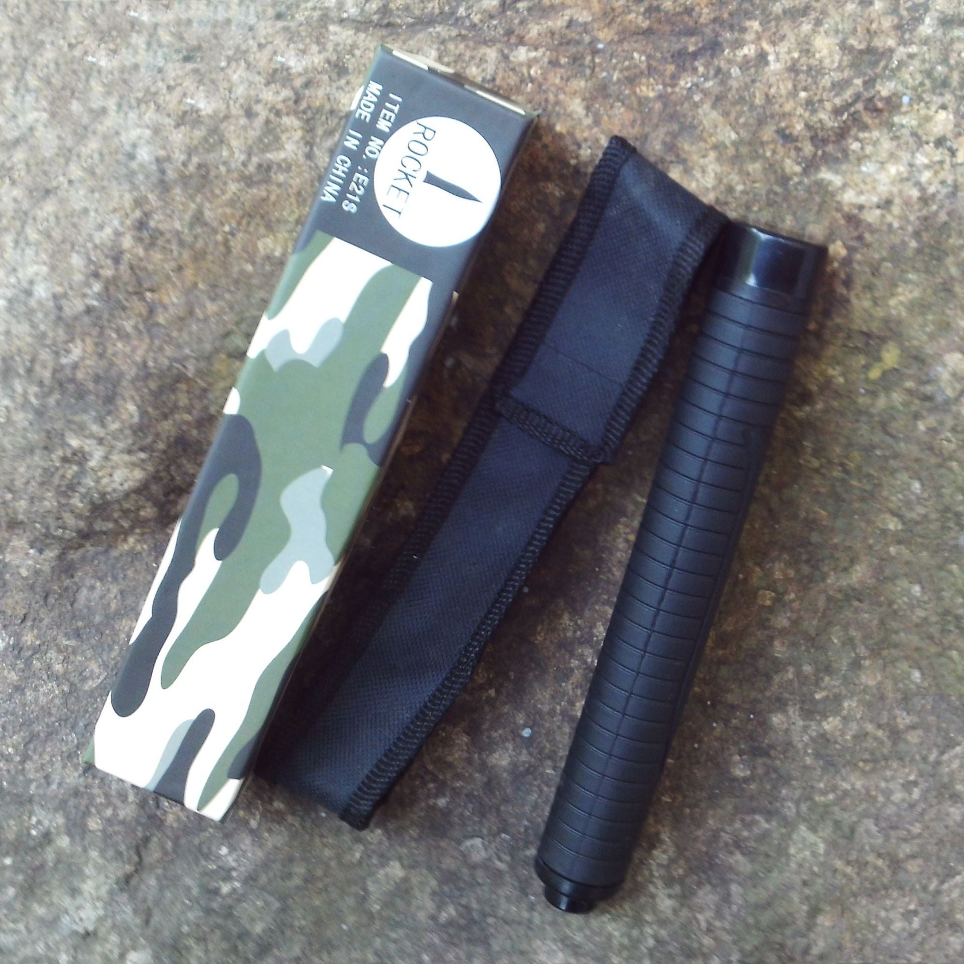 PC baton, three-section stick, rubber and plastic telescopic stick, car-mounted self-defense weapon, whip stick, rubber roller