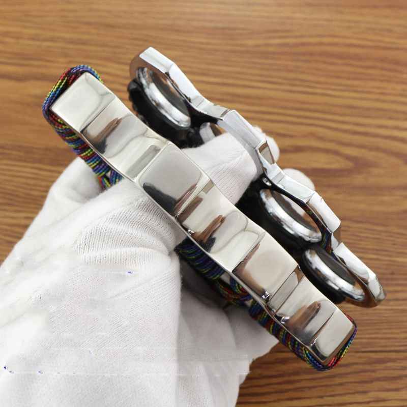 Thickened Steel EDC Bottle Opener Tool with Paracord