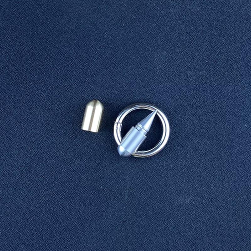 Mini Capsule Open Box Portable Keychain Charm