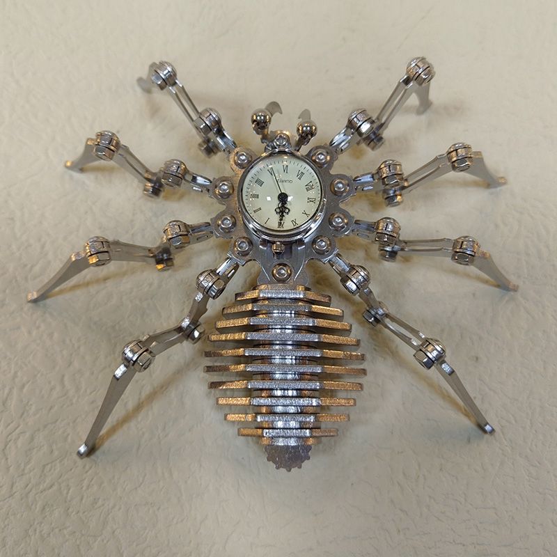 Time Spider Steel Static Puzzle Toy Decoration