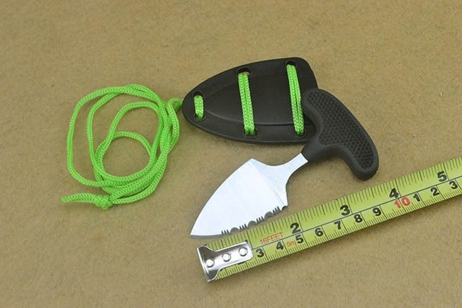 Rubber handle 440 sanding surface outdoor EDC tool