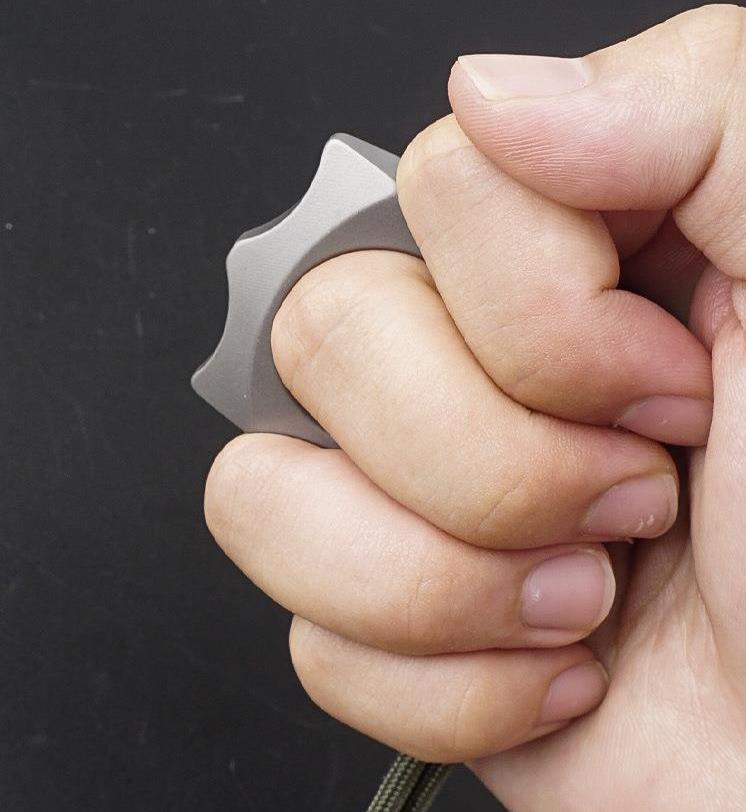 Titanium Alloy Mini Keychain Bottle Opener Portable EDC Tool