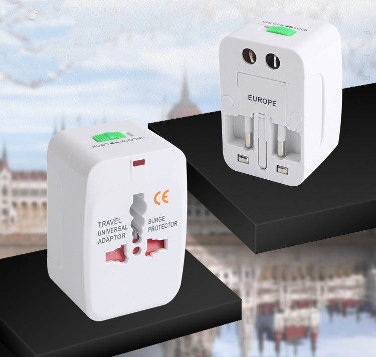 Global Multi-country Universal Plugs with Multi-functional Travel Socket
