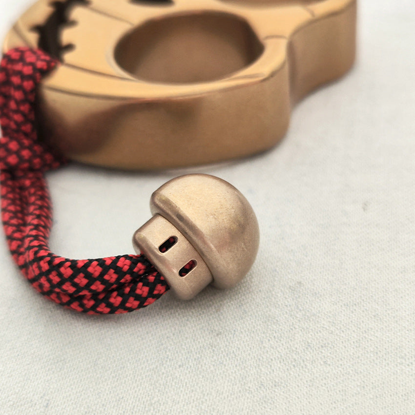 Brass Mushroom Pendant Umbrella Rope DIY Tool