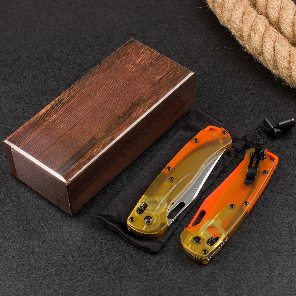 BM15535 Yellow PEI Transparent Edition Outdoor Folding Tool