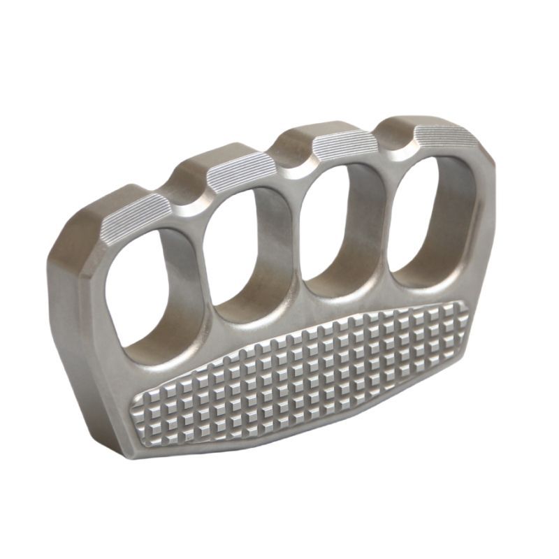 Thickened Steel Knuckle Duster Non-slip Self-defense EDC Tool