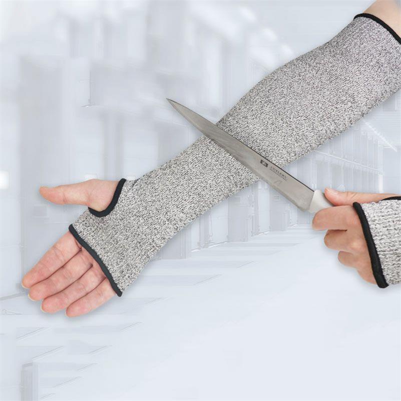 Elastic Breathable Comfortable Skin-friendly Gray Sleeves