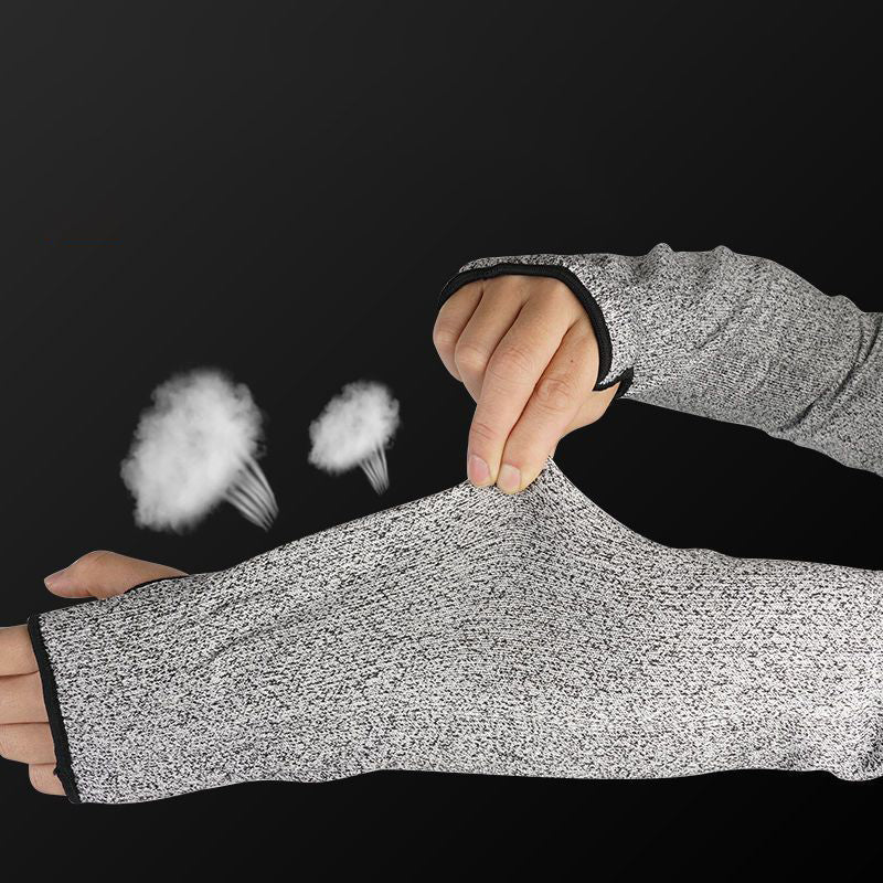 Elastic Breathable Comfortable Skin-friendly Gray Sleeves