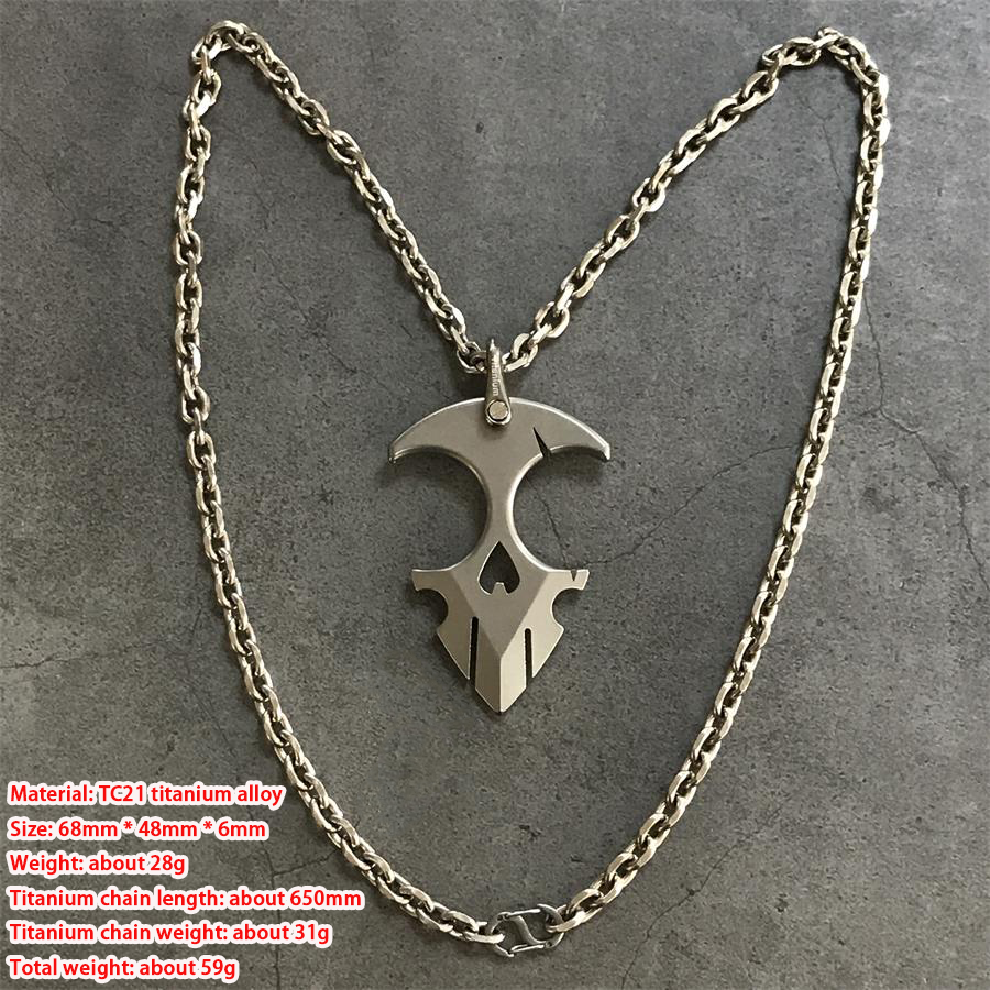 TC21 Titanium Knuckle Duster Broken Window Decoration