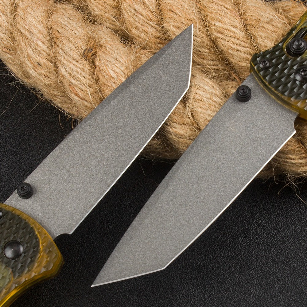 BM537 Transparent PEI Handle Outdoor Portable Folding Tool