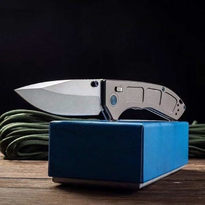 BM748 Aluminum Alloy Handle 9CR18 Outdoor Folding Tool