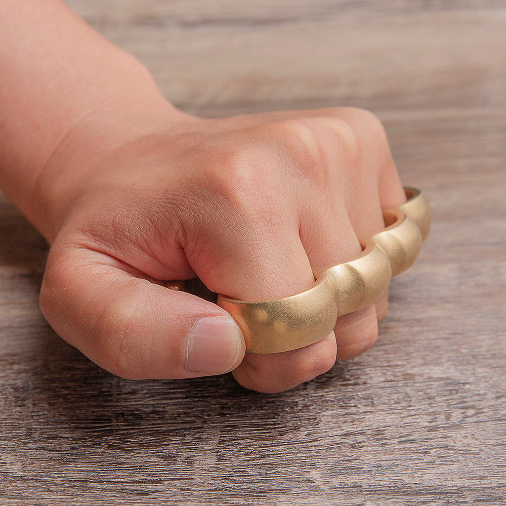 Old American Style Classic Brass Knuckles - Cakra EDC Gadgets