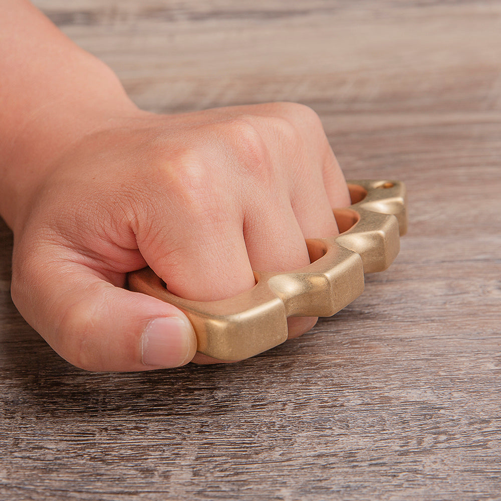 Model Z Copper Brass Knuckles - Cakra EDC Gadgets