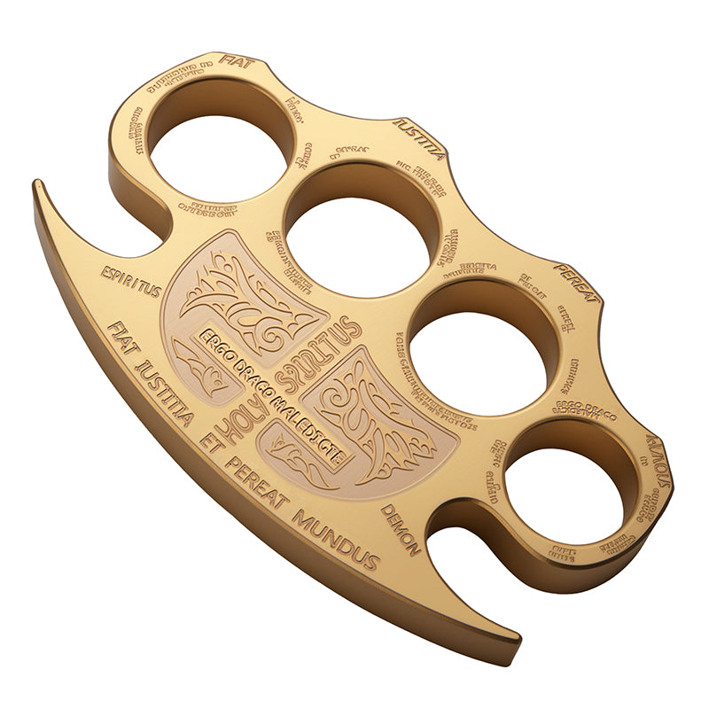 Constantine Holy Spiritus EDC Brass Knuckles Weapon