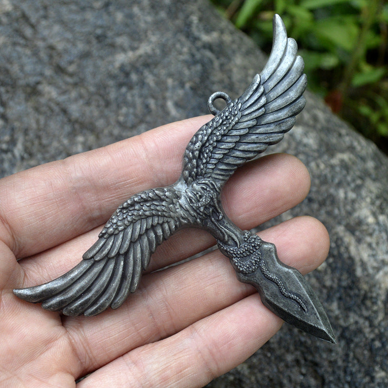 Outdoor Eagle Sheep Shape Travel Keychain