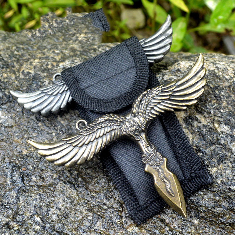 Outdoor Eagle Sheep Shape Travel Keychain