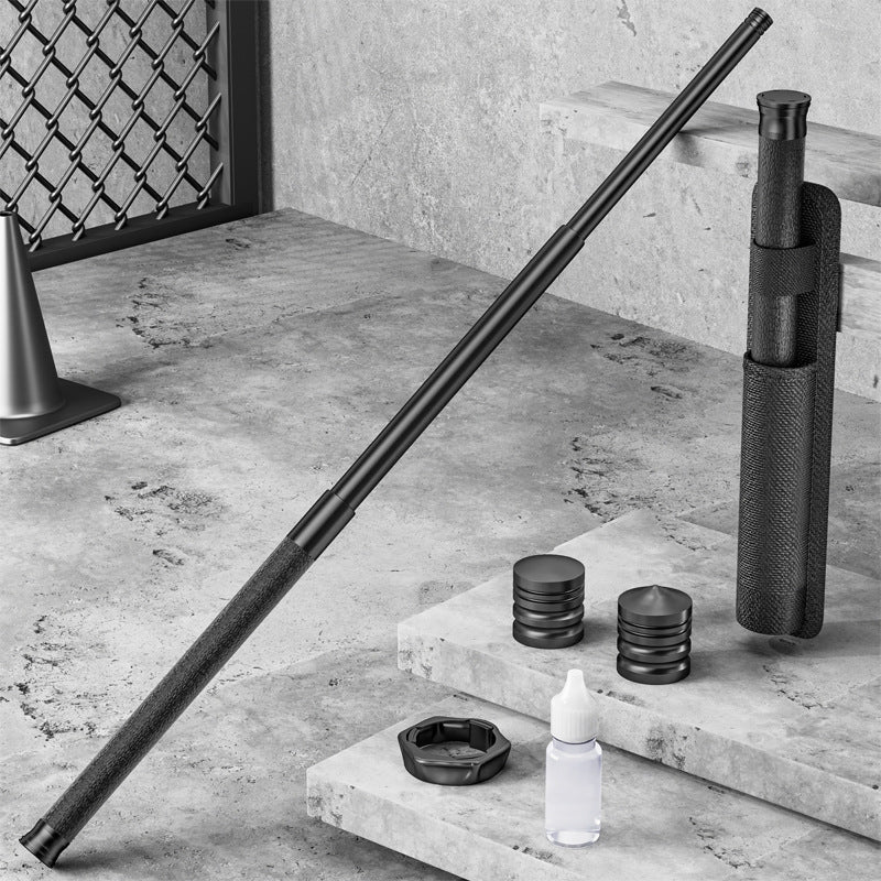 Mechanical expandable baton, self-defense weapon, vehicle-mounted legal telescopic stick