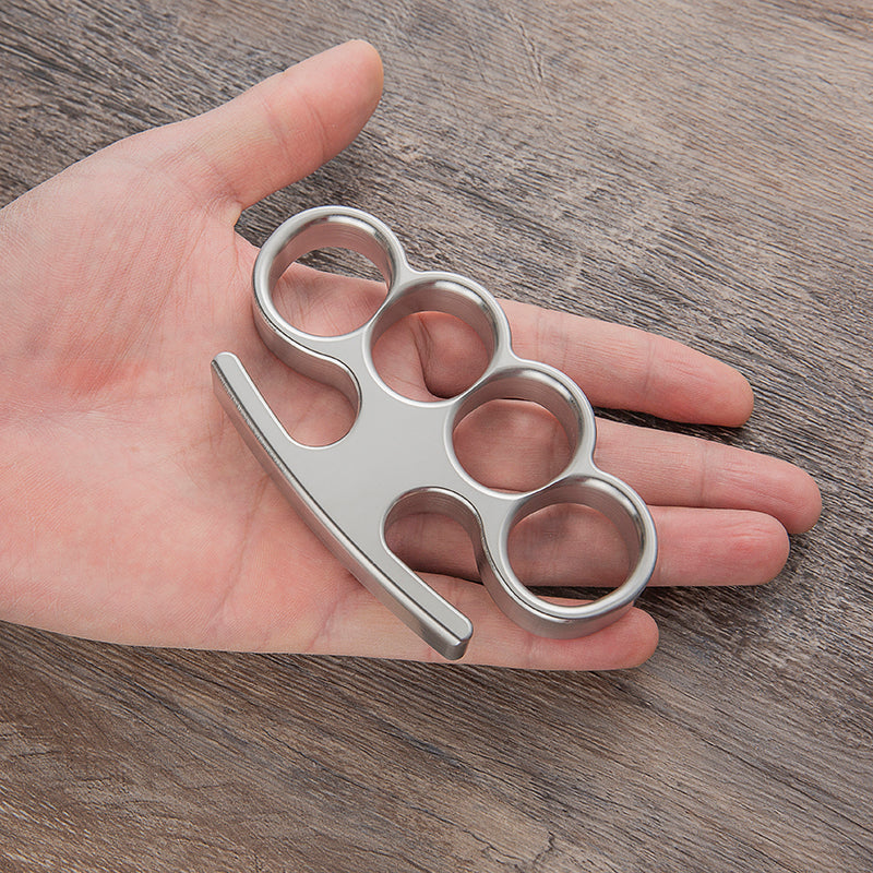 Stainless Steel Old Lincoln Tactical Brass Knuckles