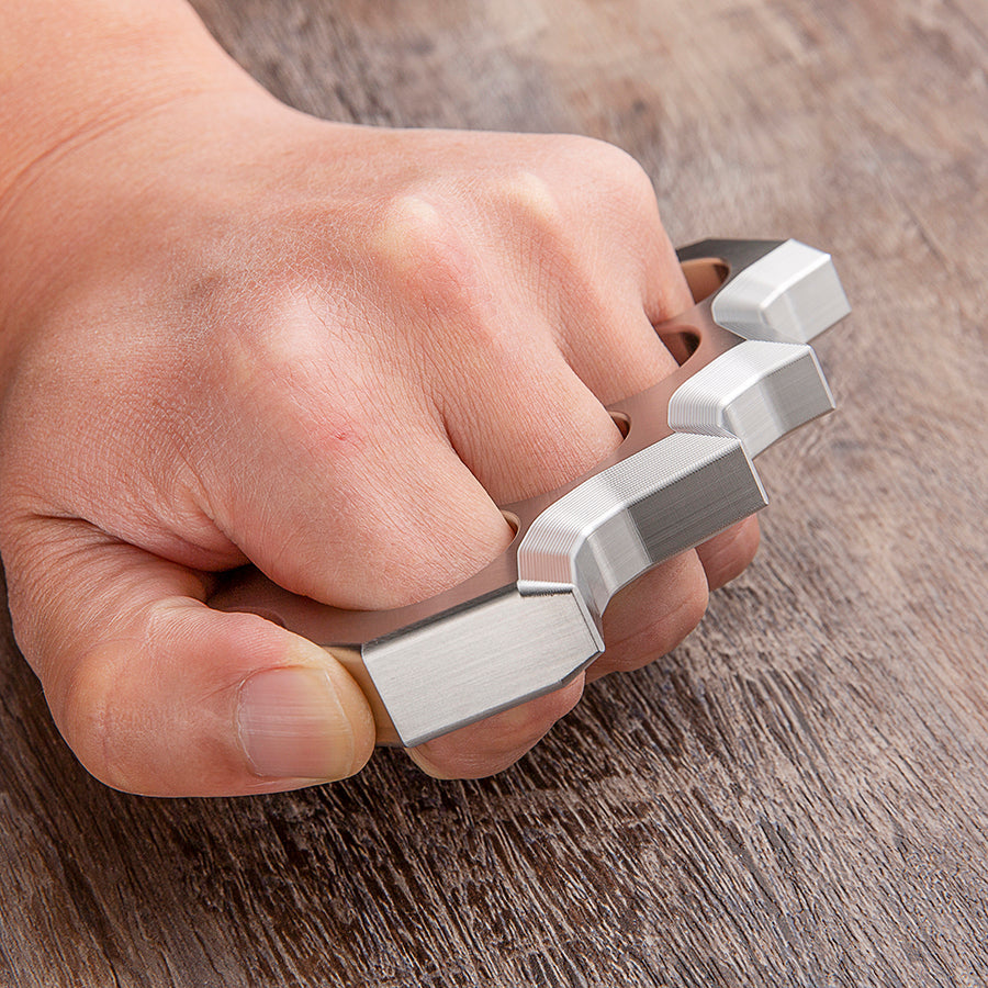 Real Stainless Steel Spiked Knuckles