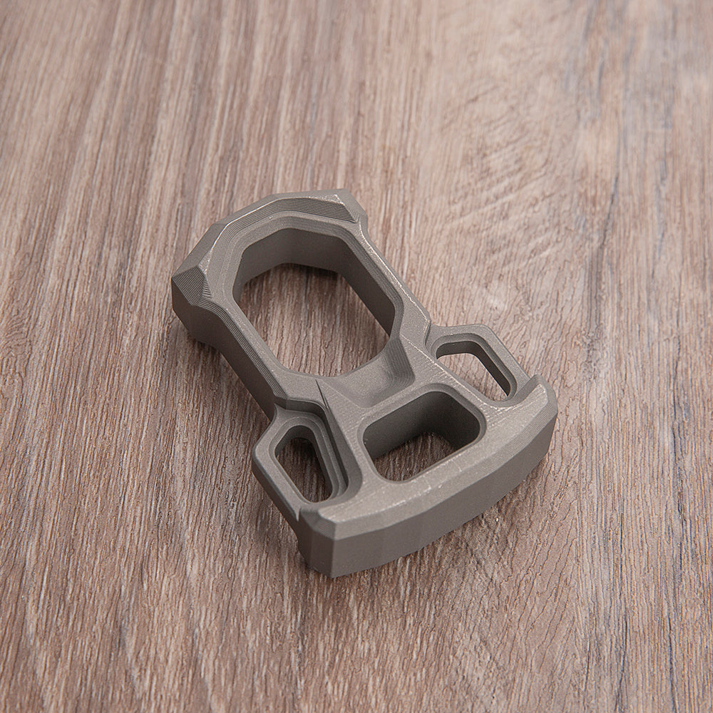 2025 New Single Finger Brass Knuckle Stainless Steel - Cakra EDC Gadgets