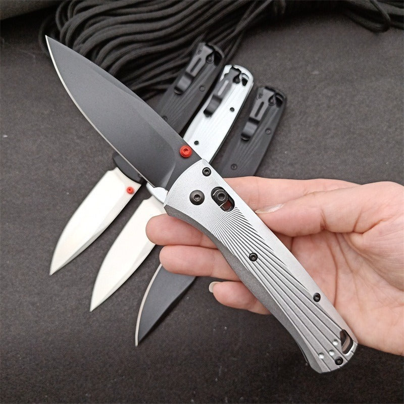 BM535 Bk-4 Titanium Handle Folding Outdoor Tool