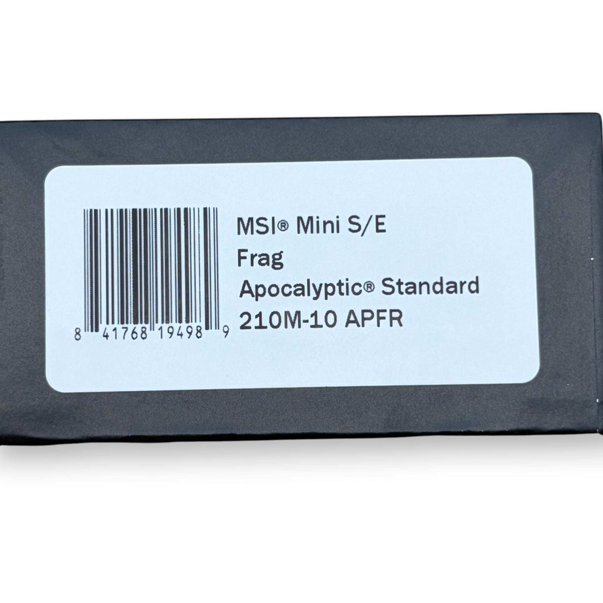 Microtech MSI Mini Folding Knife – Apocalyptic Blade, Frag Aluminum Handle - 210M-10APFR