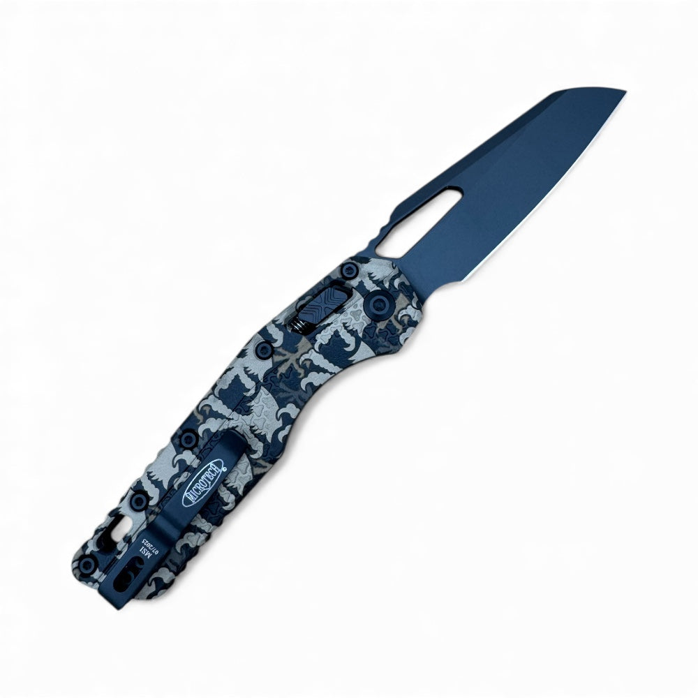 Microtech MSI® S/E Folding Knife – M390MK Blade, Polymer Claw Burst Camo Handle