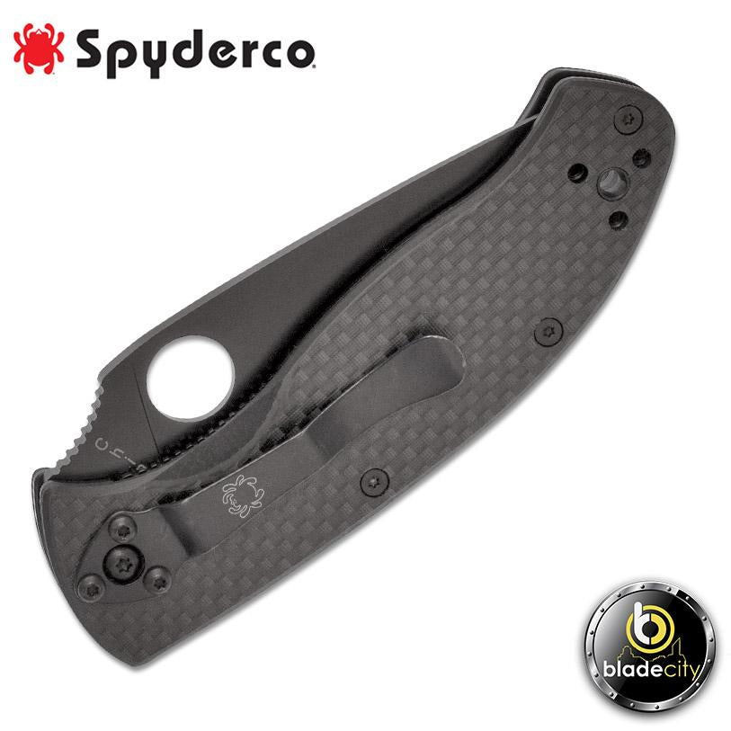 Spyderco Tenacious Folder - Carbon Fiber/Black - Blade City