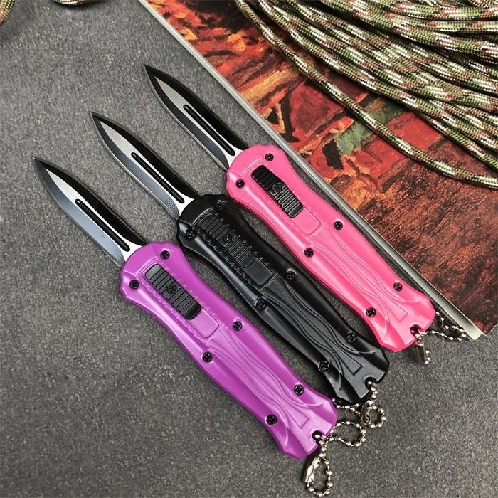 Three-color Mini Keychain Outdoor Tools