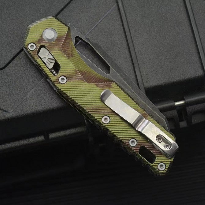 MT Aluminum Alloy M390MK Outdoor Dark Green Folding Tool