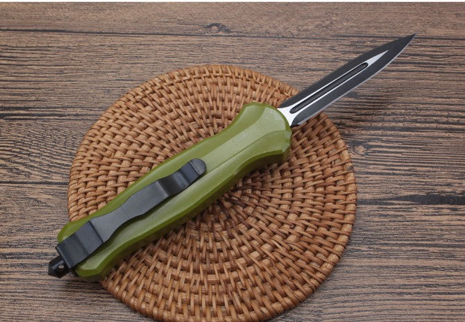 BM3300 Small Green Handle Aluminum Alloy Outdoor Portable Tool