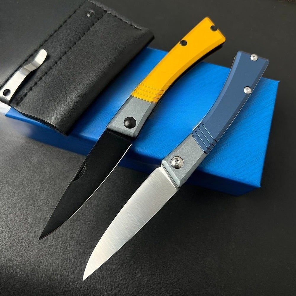 BM315 M390 Steel with 6061-T6 Aluminum Handle for Outdoor Folding Tool