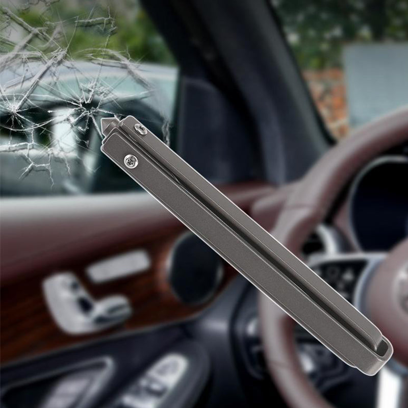 Handle Folding Outdoor Pocket Tool with Leather Case