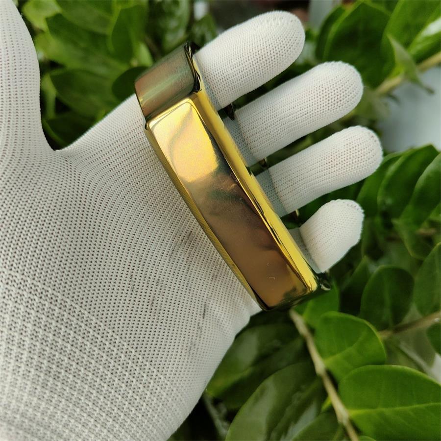 Thickened Classic Anodized Gold-plated Polished Outdoor Large Hole Tool