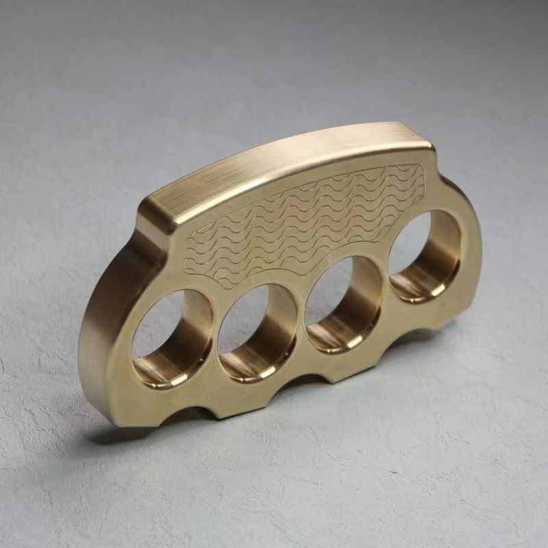 Wave Pattern Design Brass Thick Outdoor Tool