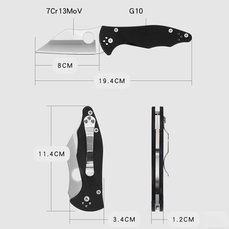 G10 Handle Folding Pocket EDC Tool
