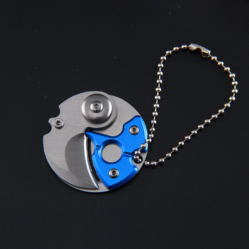 Mini Coin Keychain Pendant EDC Tool