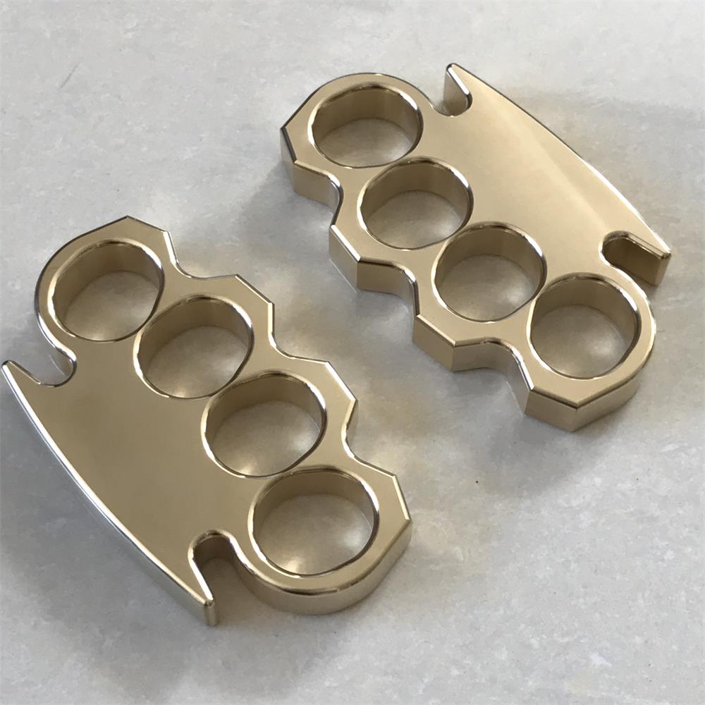 Brass Mirror Finish EDC Bottle Opener Tool