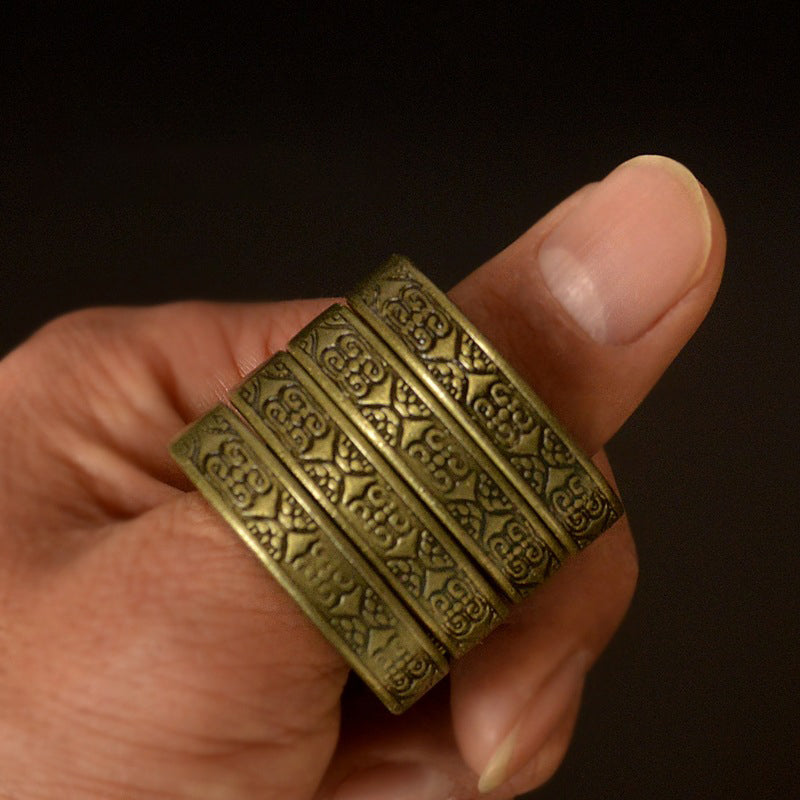 Folding Magic Hexagon Ring Outdoor EDC Tools