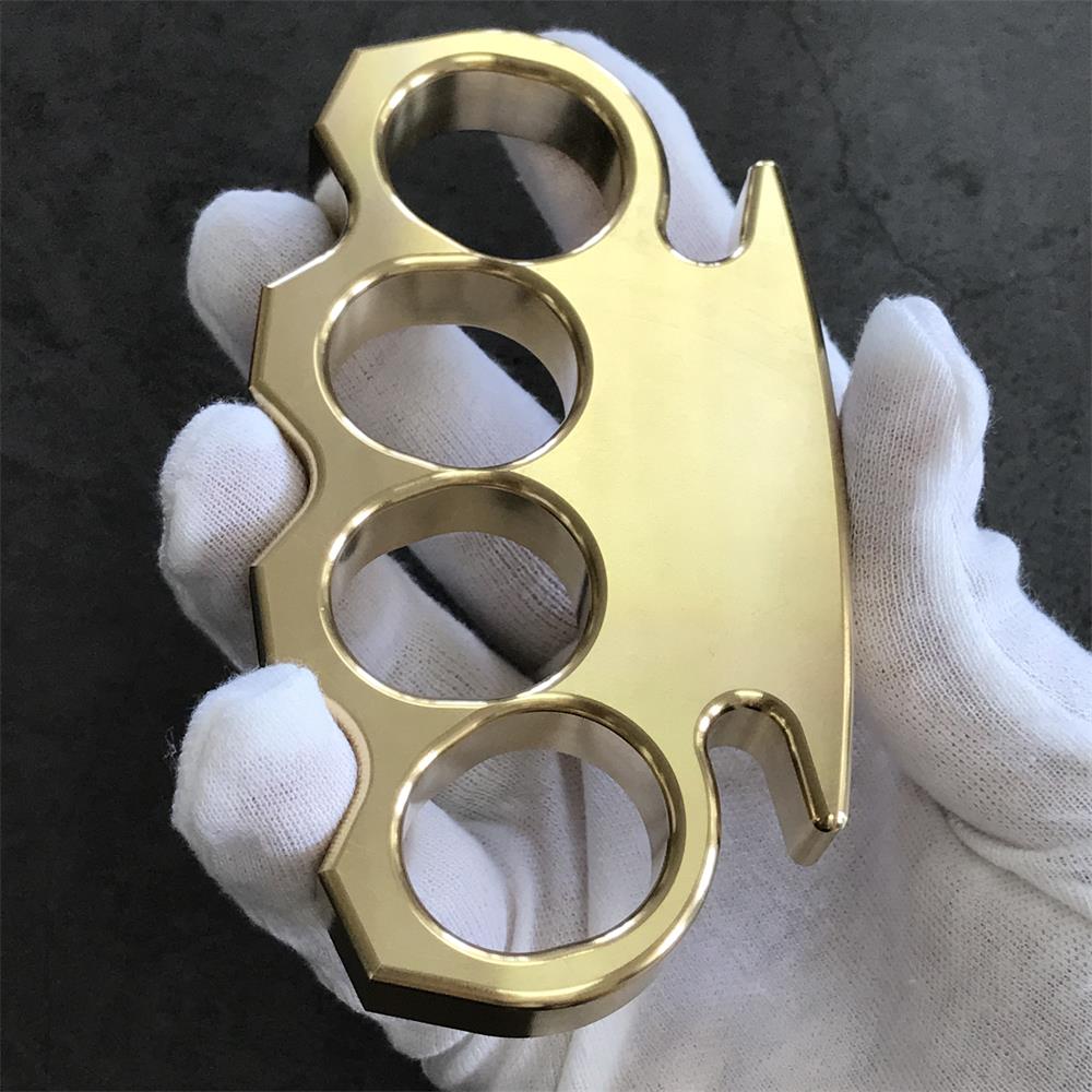 Brass Mirror Finish EDC Bottle Opener Tool