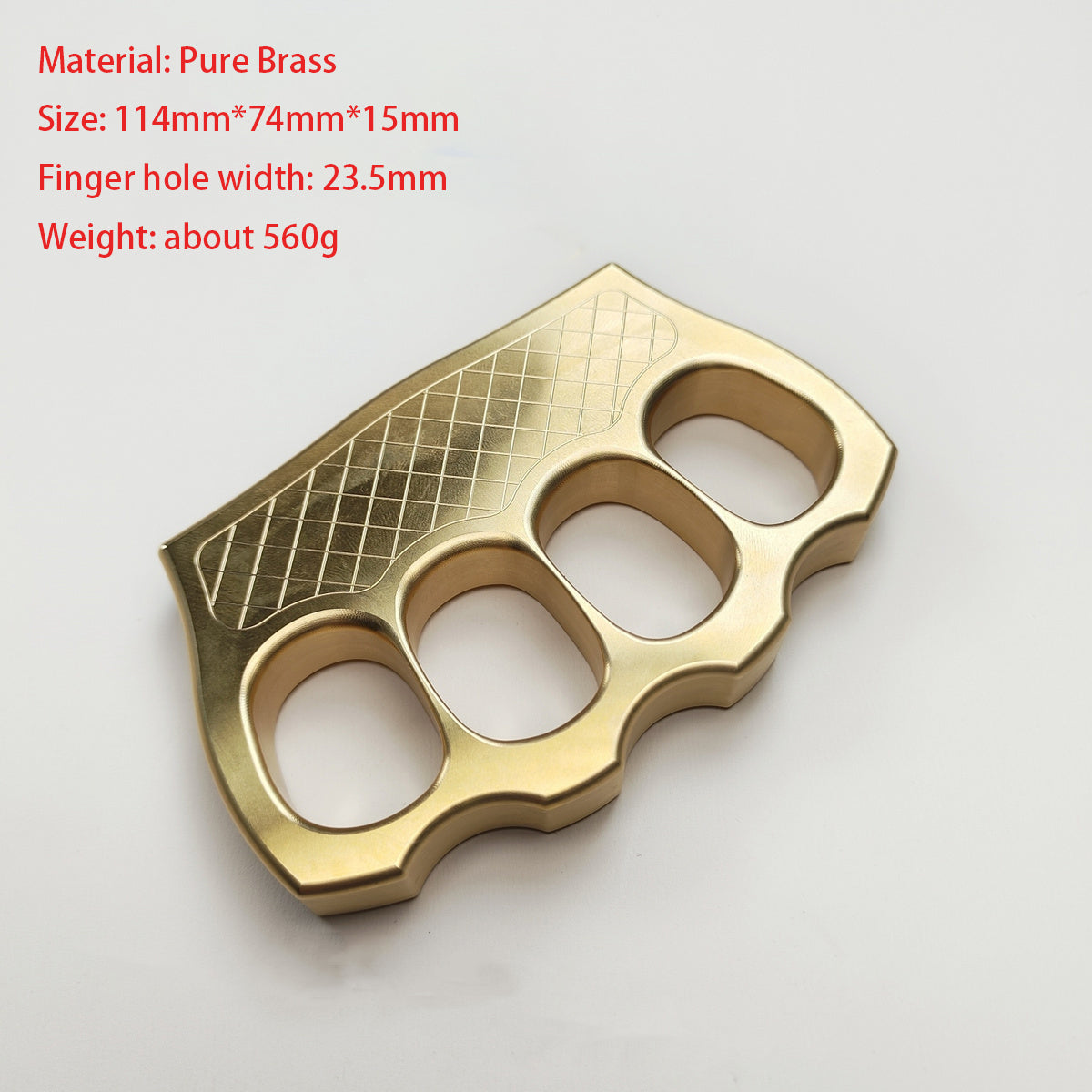 Brass Straight Wave Outdoor EDC Tools