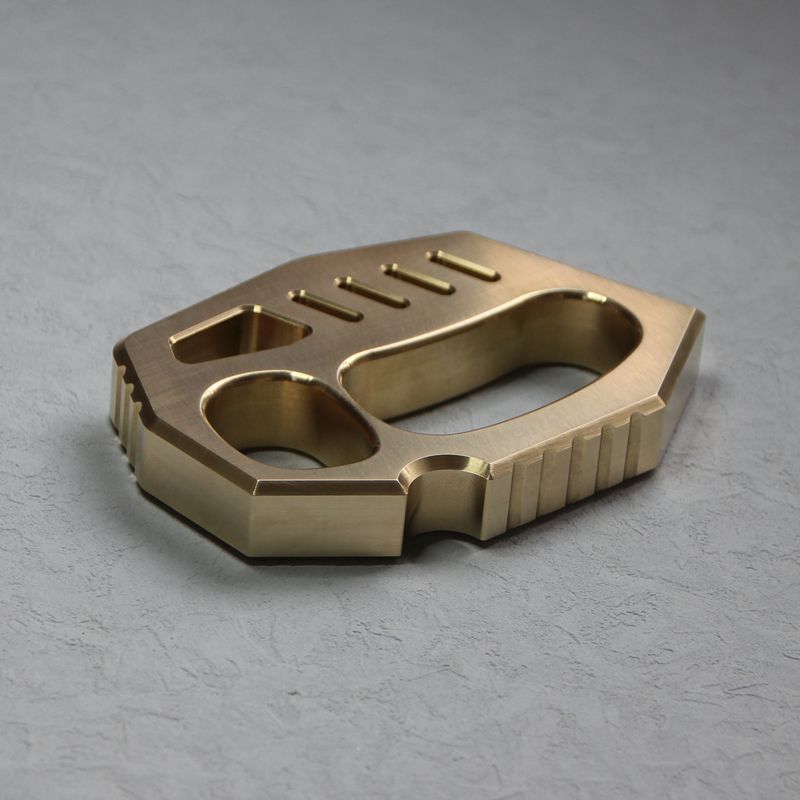 Brass Rope Hole Shape EDC Tools