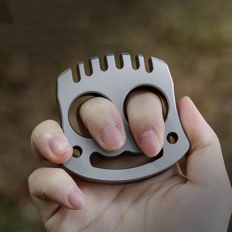 Smiling Blush Skull Multi-function Steel EDC Tool