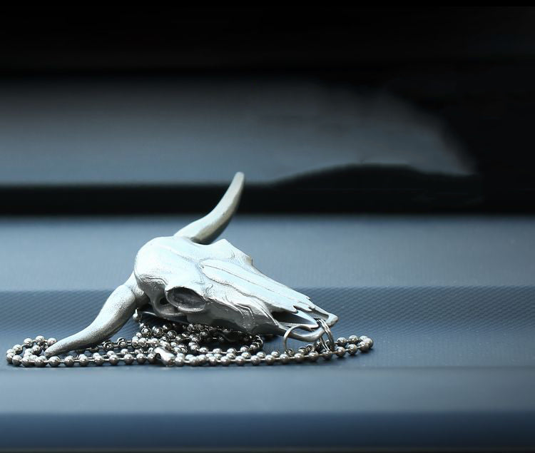 Mini Bullhead Pocket Keychain Backpack Charm EDC Tools