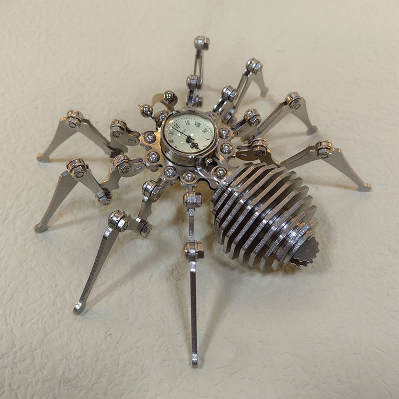 Time Spider Steel Static Puzzle Toy Decoration