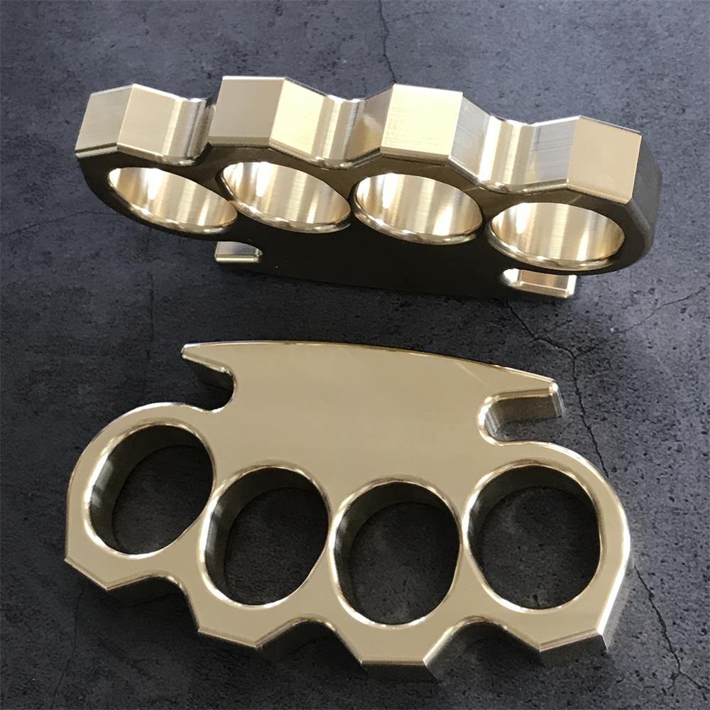 Brass Mirror Finish EDC Bottle Opener Tool