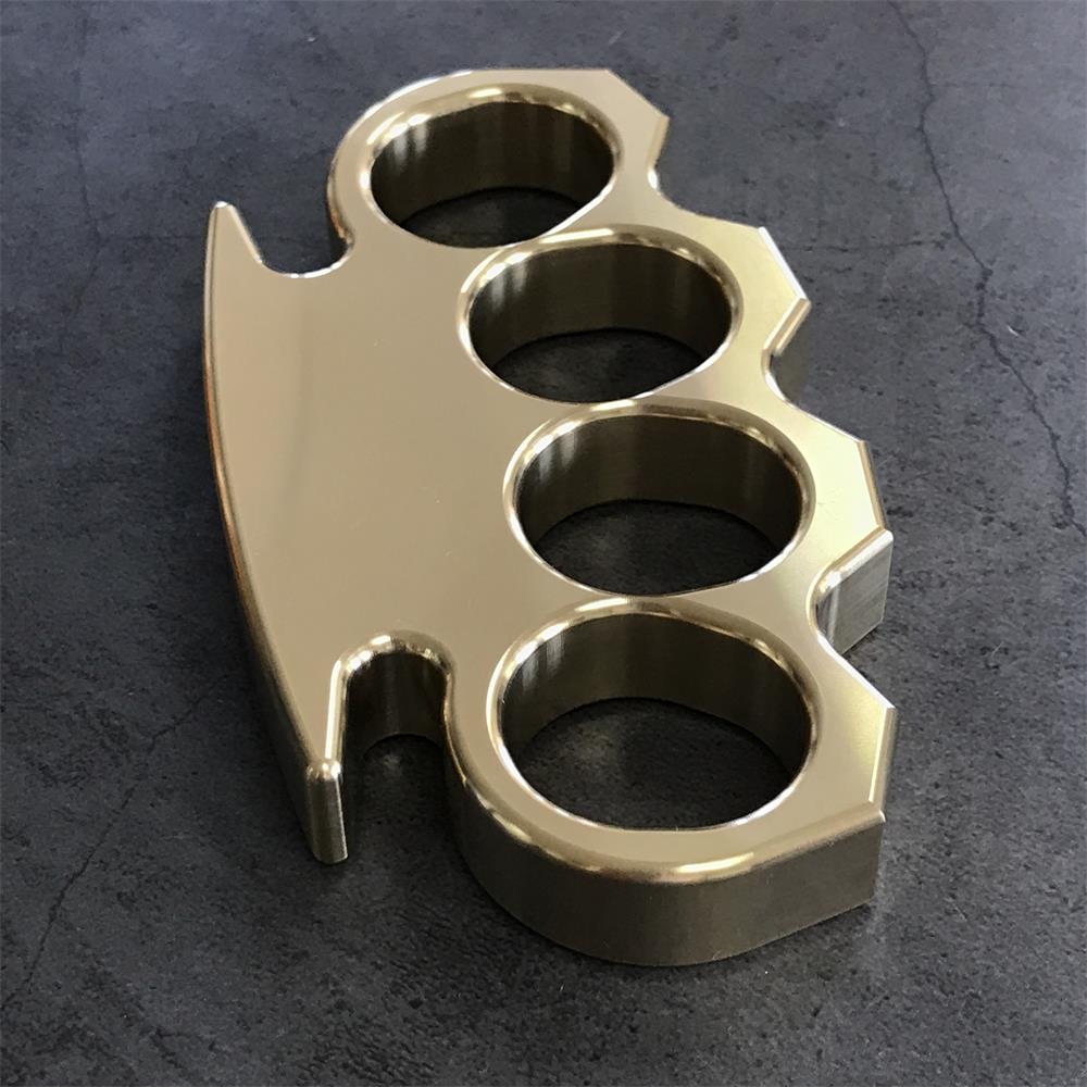 Brass Mirror Finish EDC Bottle Opener Tool