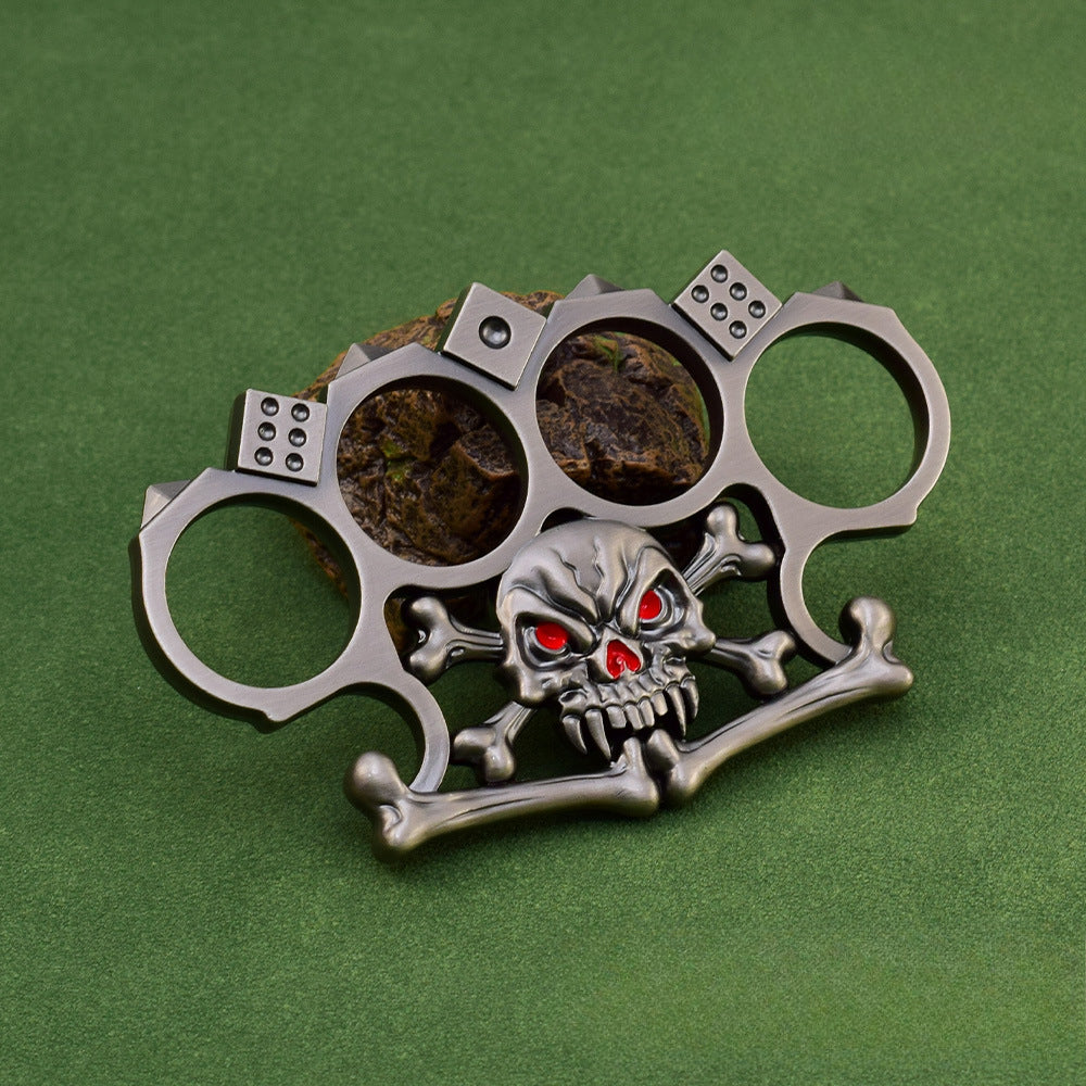 Skull Dice Design Finger Guard Tool