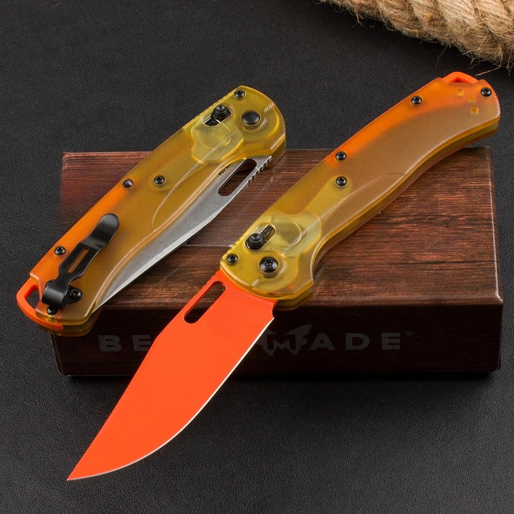 BM15535 Yellow PEI Transparent Edition Outdoor Folding Tool